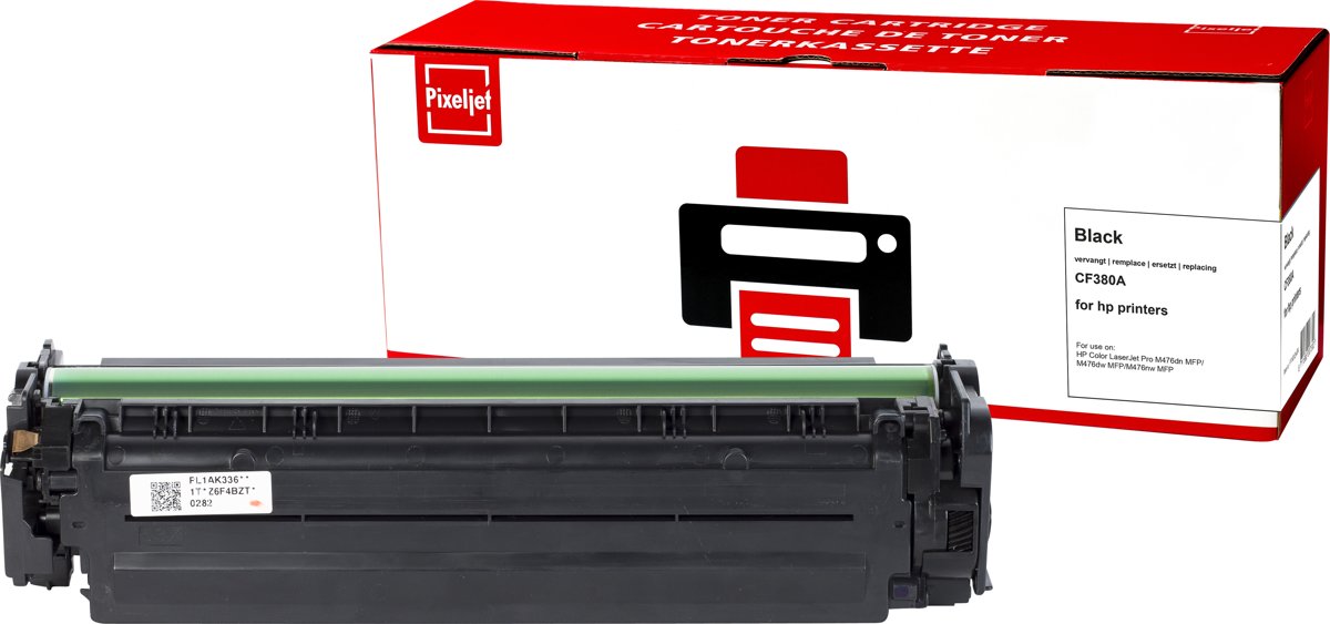 HP 312A (CF380A) toner |Zwart| - Pixeljet